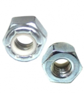 Porca sext 1/4 CH 7/16 travante zinc. Porca sext 1/4 CH 7/16 travante zinc.