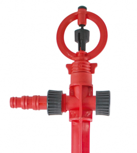 Aspersor com Engate Duplo para Mangueiras