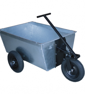 Carrinho de ração (3 Rodas) galvanizado