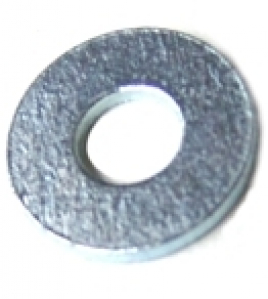 Arruela lisa 1/4 zinc Arruela lisa 1/4 zinc